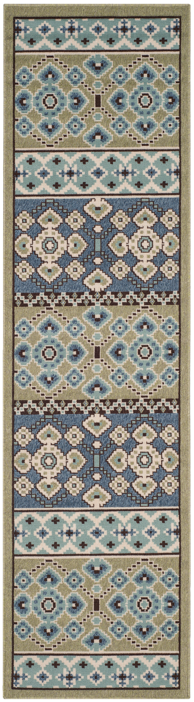 Safavieh Veranda Ver093 Green/Blue Rug.