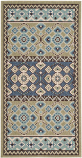 Safavieh Veranda Ver093 Green/Blue Rug.