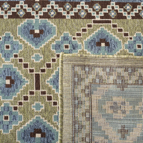 Safavieh Veranda Ver093 Green/Blue Rug.