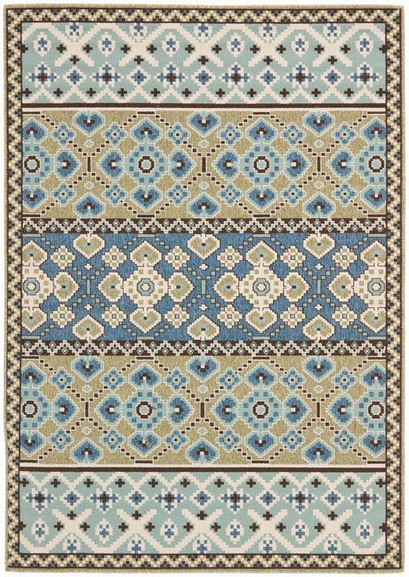 Safavieh Veranda Ver093 Green/Blue Rug.