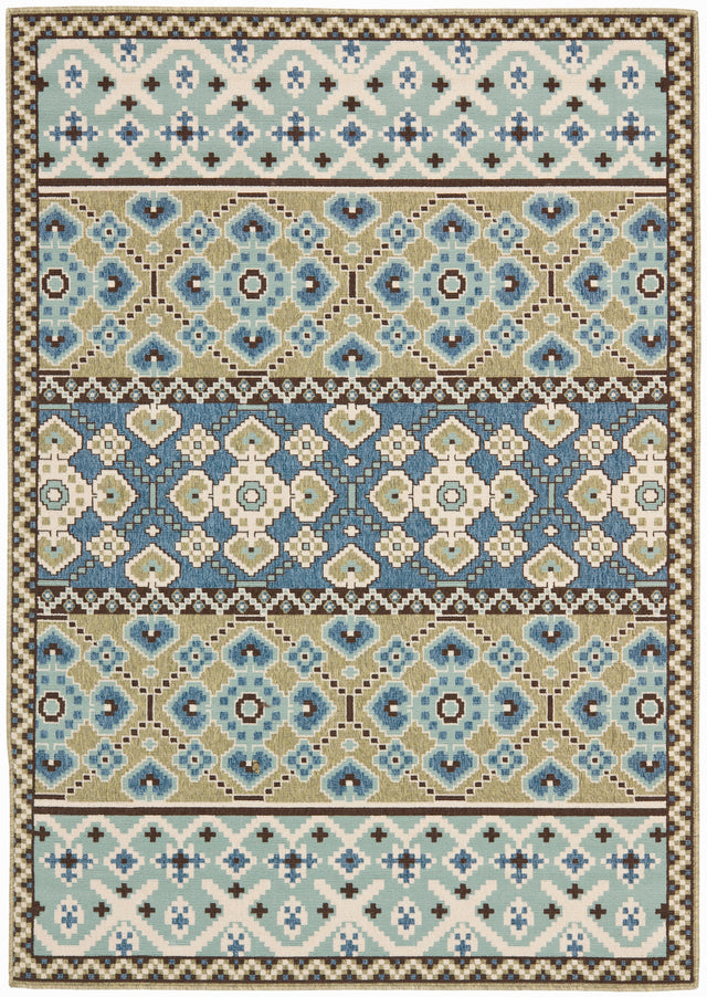 Safavieh Veranda Ver093 Green/Blue Rug.