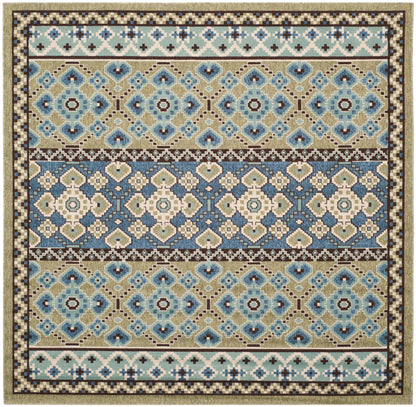 Safavieh Veranda Ver093 Green/Blue Area Rug