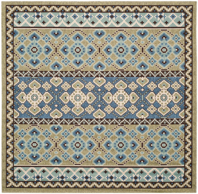 Safavieh Veranda Ver093 Green/Blue Rug.