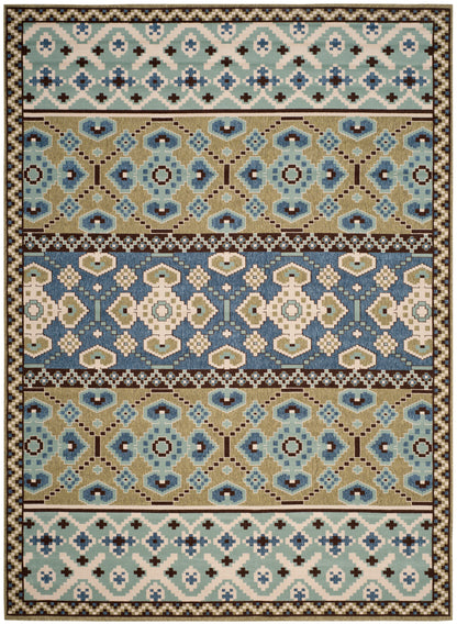 Safavieh Veranda Ver093 Green/Blue Area Rug