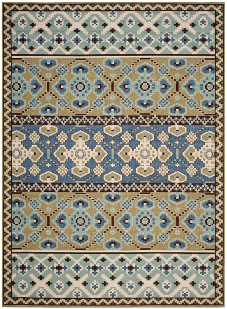 Safavieh Veranda Ver093 Green/Blue Rug.