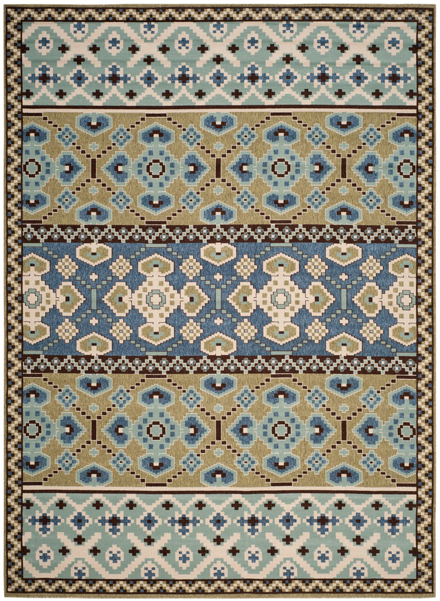 Safavieh Veranda Ver093 Green/Blue Rug.