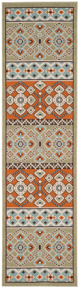 Safavieh Veranda Ver093 Green/Terracotta Rug.