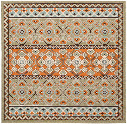 Safavieh Veranda Ver093 Green/Terracotta Area Rug