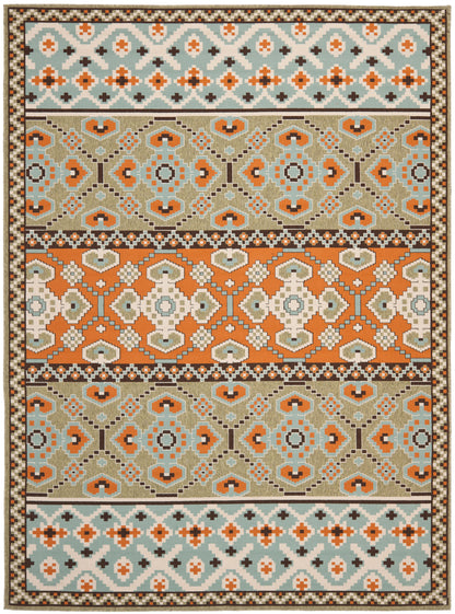 Safavieh Veranda Ver093 Green/Terracotta Area Rug