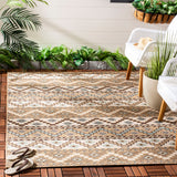 Safavieh Veranda Ver095 Creme/Brown Rug.