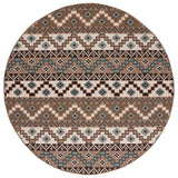 Safavieh Veranda Ver095 Creme/Brown Rug.