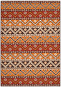 Safavieh Veranda Ver095 Red/Chocolate Rug.