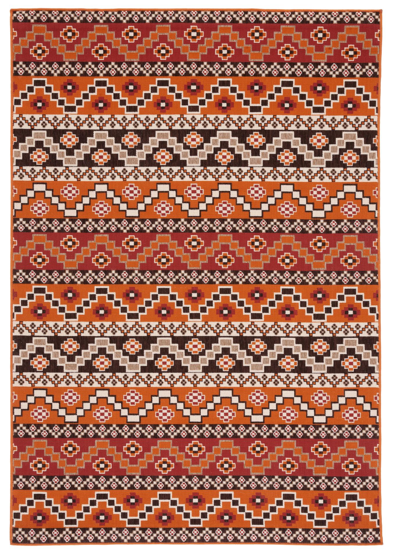 Safavieh Veranda Ver095 Rust/Red Area Rug