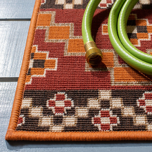 Safavieh Veranda Ver095 Rust/Red Rug.