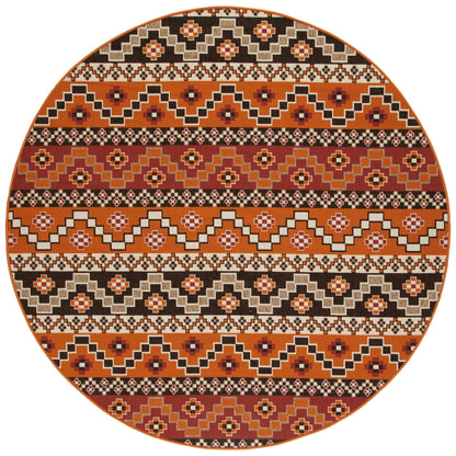 Safavieh Veranda Ver095 Rust/Red Area Rug