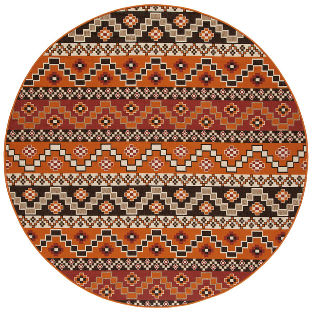 Safavieh Veranda Ver095 Rust/Red Rug.