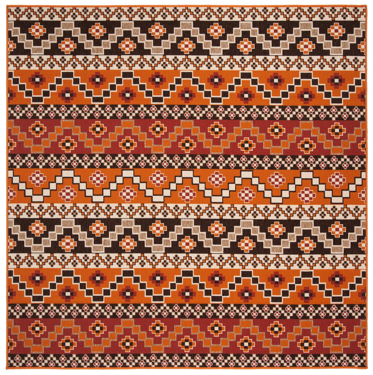 Safavieh Veranda Ver095 Rust/Red Rug.