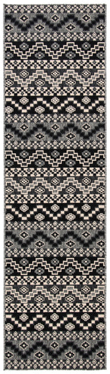 Safavieh Veranda Ver095 Black/Beige Rug.