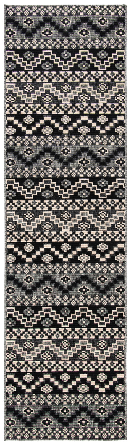 Safavieh Veranda Ver095 Black/Beige Rug.