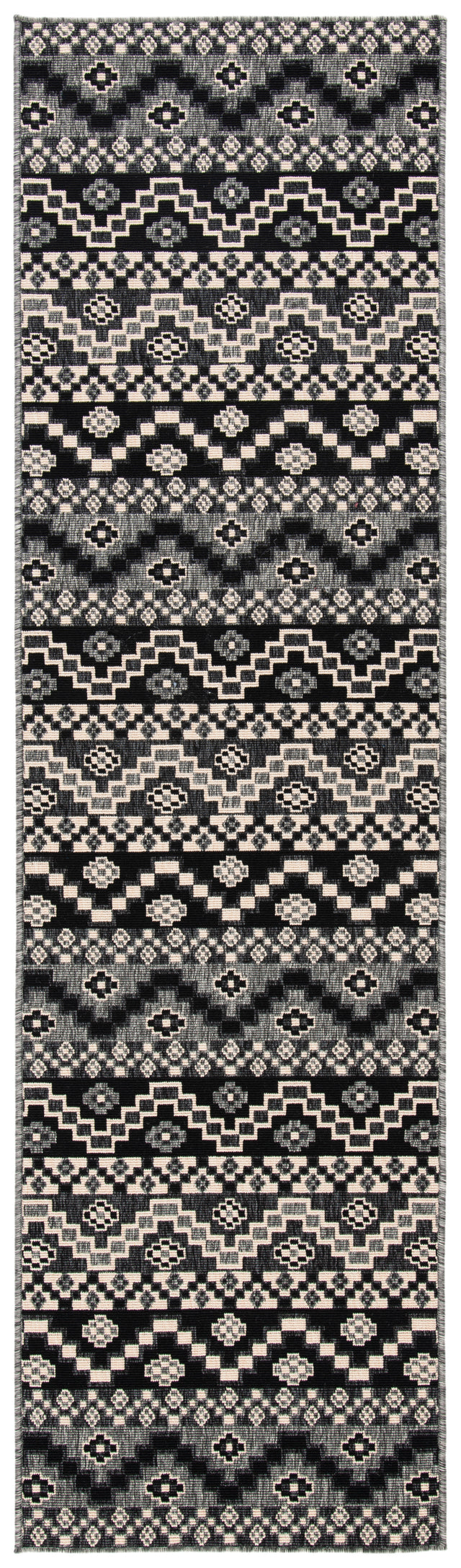 Safavieh Veranda Ver095 Black/Beige Rug.
