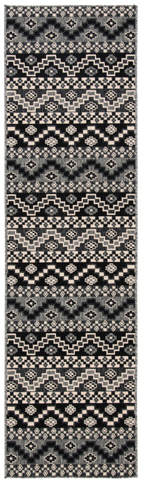 Safavieh Veranda Ver095 Black/Beige Area Rug