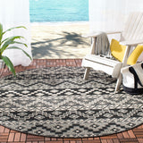 Safavieh Veranda Ver095 Black/Beige Rug.