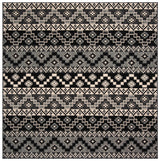 Safavieh Veranda Ver095 Black/Beige Rug.