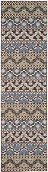 Safavieh Veranda Ver095 Blue/Creme Rug.