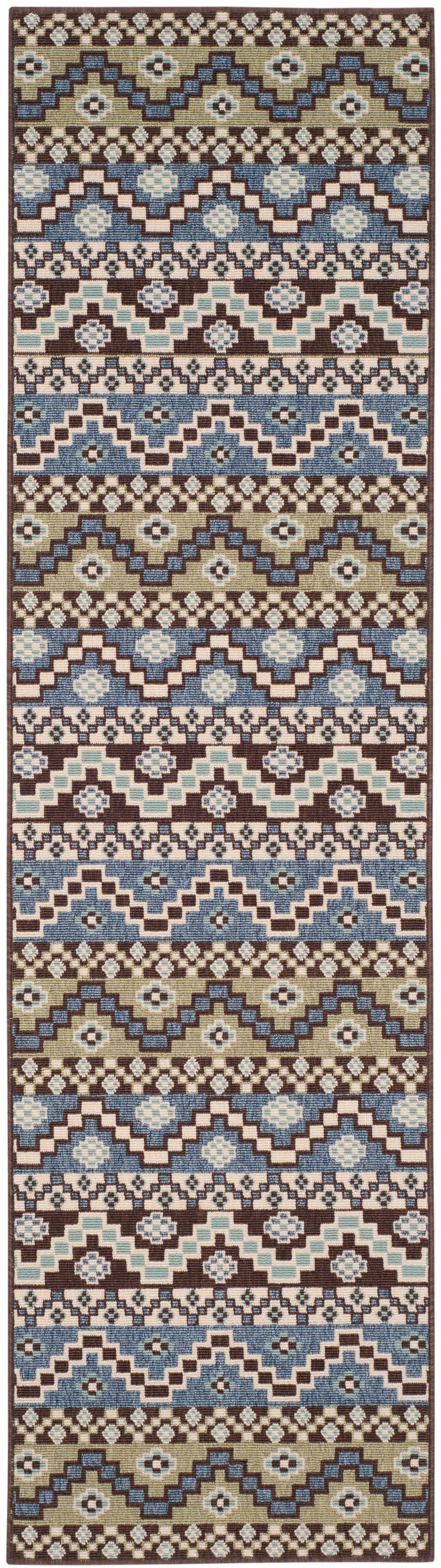 Safavieh Veranda Ver095 Blue/Creme Area Rug