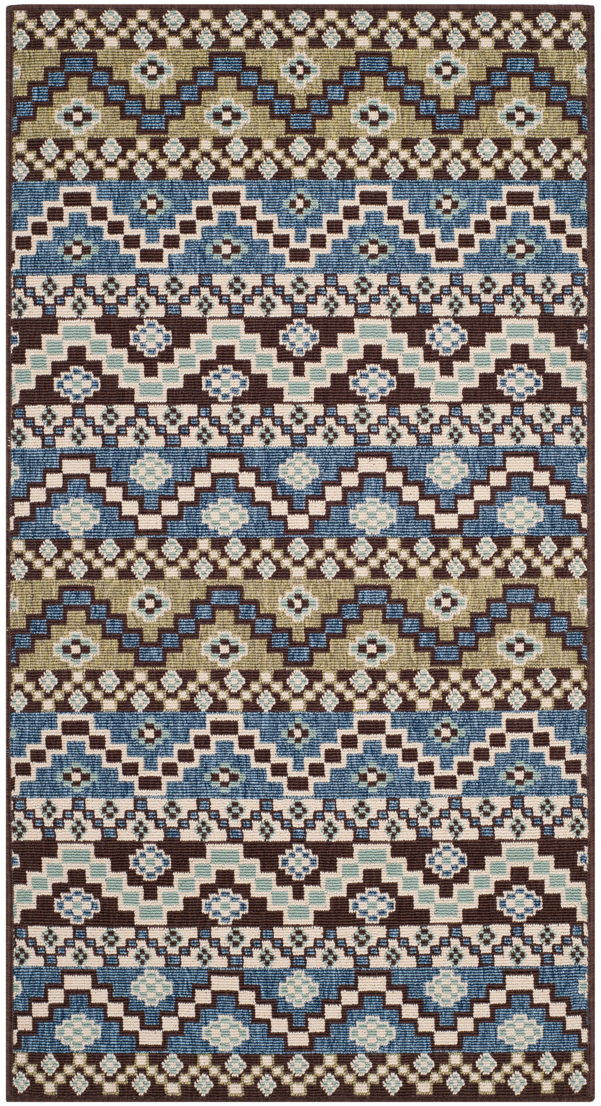 Safavieh Veranda Ver095 Blue/Creme Area Rug