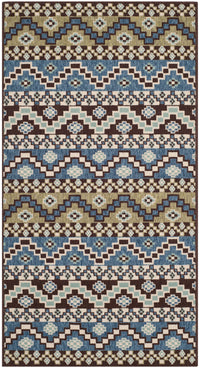 Safavieh Veranda Ver095 Blue/Creme Area Rug