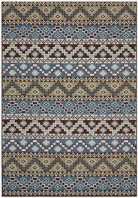 Safavieh Veranda Ver095 Blue/Creme Area Rug