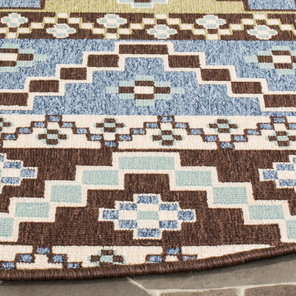 Safavieh Veranda Ver095 Blue/Creme Area Rug