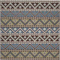 Safavieh Veranda Ver095 Blue/Creme Area Rug