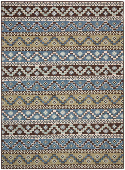 Safavieh Veranda Ver095 Blue/Creme Area Rug