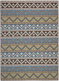 Safavieh Veranda Ver095 Blue/Creme Area Rug