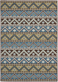 Safavieh Veranda Ver095 Blue/Creme Area Rug