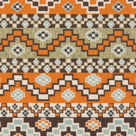 Safavieh Veranda Ver095 Terracotta/Chocolate Rug.
