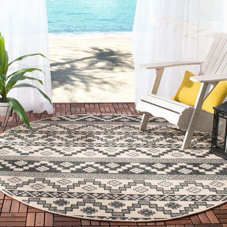 Safavieh Veranda Ver095 Beige/Grey Rugs.