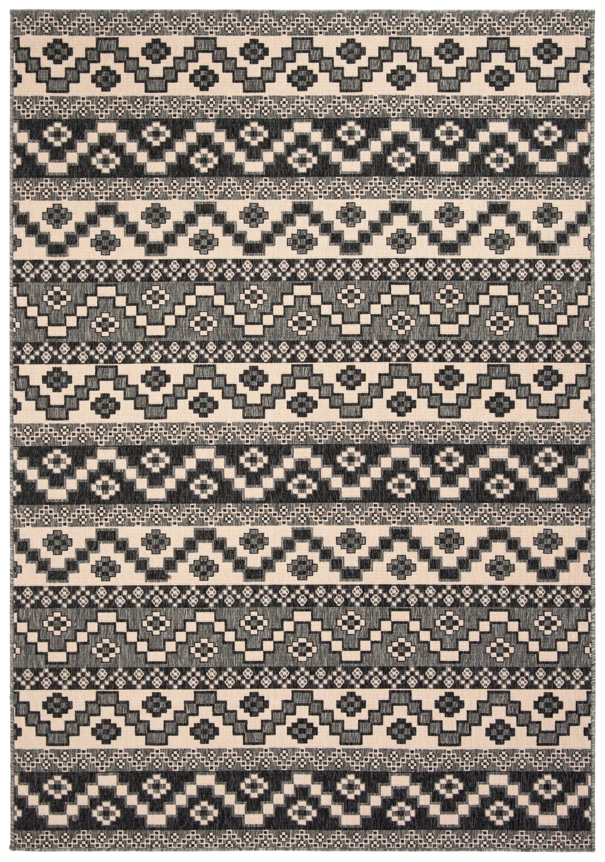 Safavieh Veranda Ver095 Grey/Beige Rug.