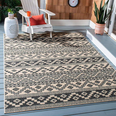 Safavieh Veranda Ver095 Grey/Beige Rug.