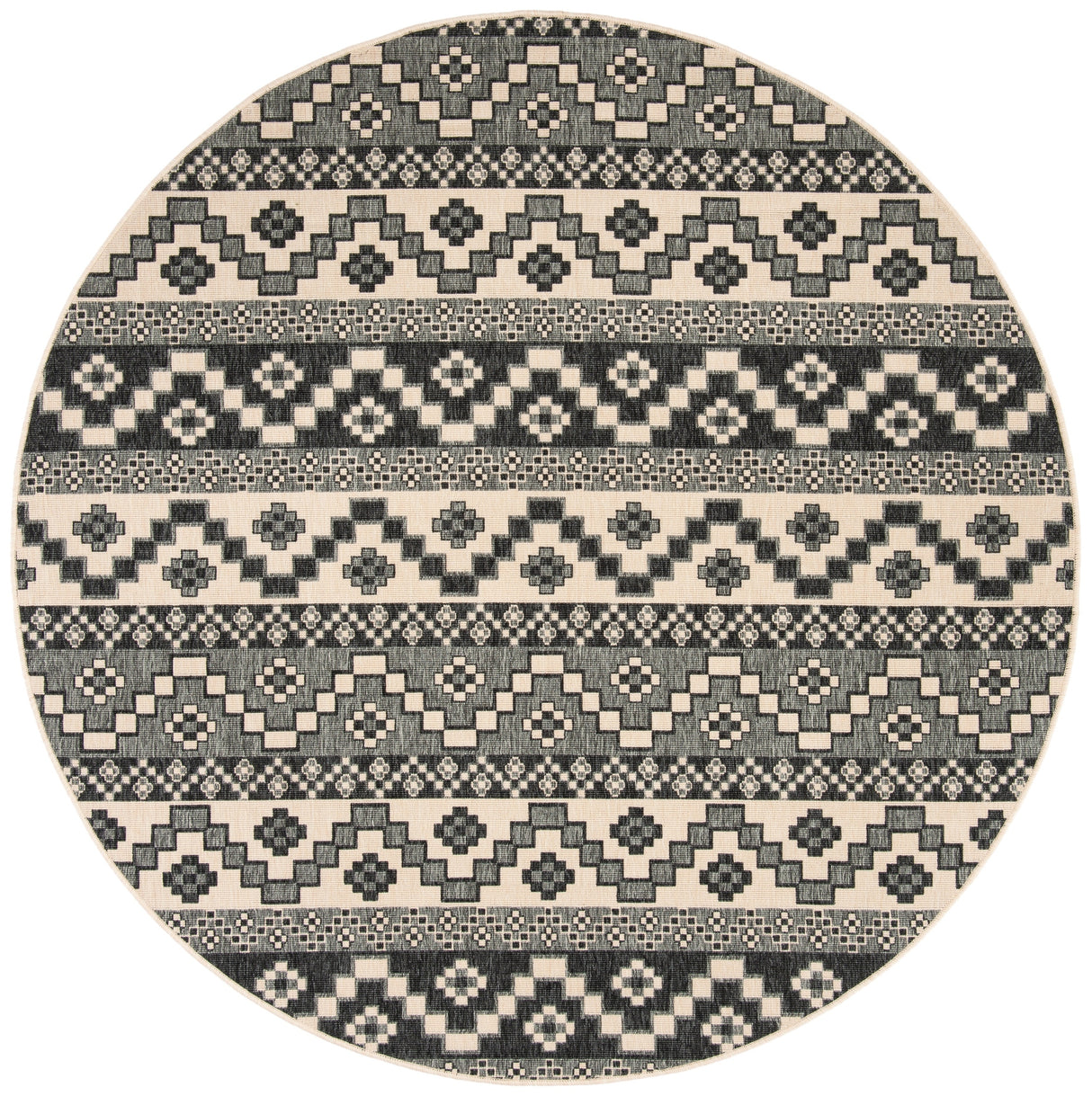 Safavieh Veranda Ver095 Grey/Beige Rug.