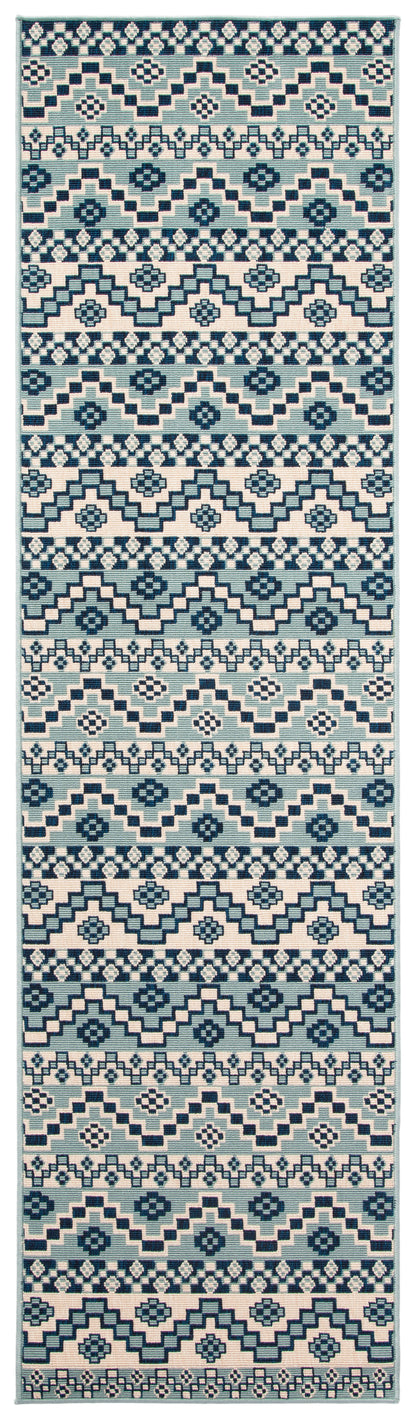 Safavieh Veranda Ver095 Turquoise/Blue Area Rug