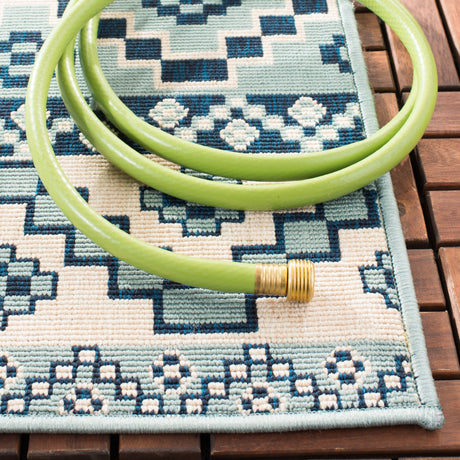 Safavieh Veranda Ver095 Turquoise/Blue Rugs.