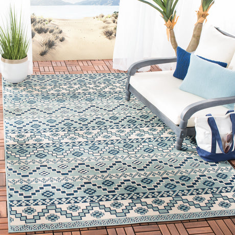 Safavieh Veranda Ver095 Turquoise/Blue Rugs.