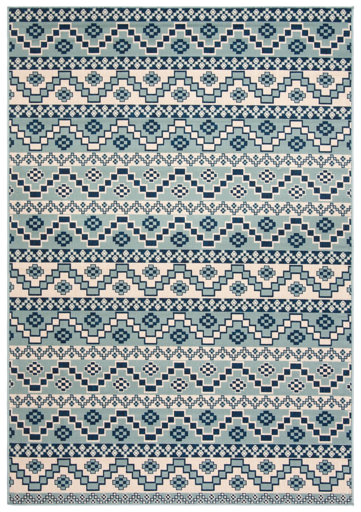 Safavieh Veranda Ver095 Turquoise/Blue Rugs.