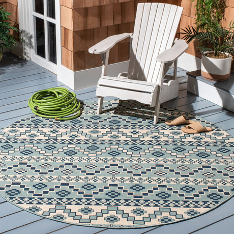 Safavieh Veranda Ver095 Turquoise/Blue Rugs.
