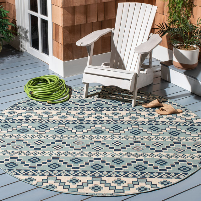 Safavieh Veranda Ver095 Turquoise/Blue Rugs.