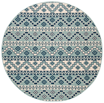 Safavieh Veranda Ver095 Turquoise/Blue Area Rug