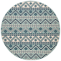 Safavieh Veranda Ver095 Turquoise/Blue Area Rug